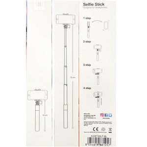 Palo Selfie Stick Aiino Azul