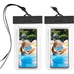 GRIFEMA GH01, [2 Unidades] Funda Impermeable Móvil