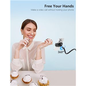 TRYONE Soporte Movil Teléfono - Soporte Flexible con Brazo de Cuello de Cisne