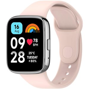 Correa Compatible Redmi Watch 3 Active Rosa Claro
