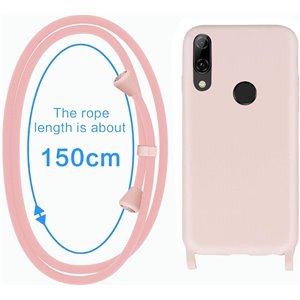 GoodcAcy Funda con Cuerda para Huawei P Smart 2019/2020 Rosa