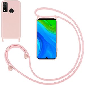 GoodcAcy Funda con Cuerda para Huawei P Smart 2019/2020 Rosa