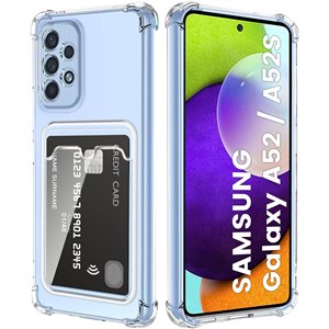 Funda para Samsung Galaxy A52 4G / 5G / A52s 5G Transparente Reforzada