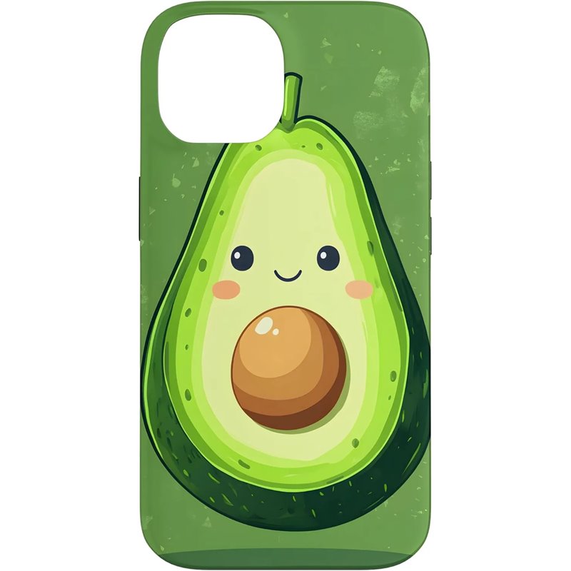 Carcasa para iPhone 14 Aguacate, aguacate lindo y