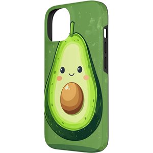 Carcasa para iPhone 14 Aguacate, aguacate lindo y