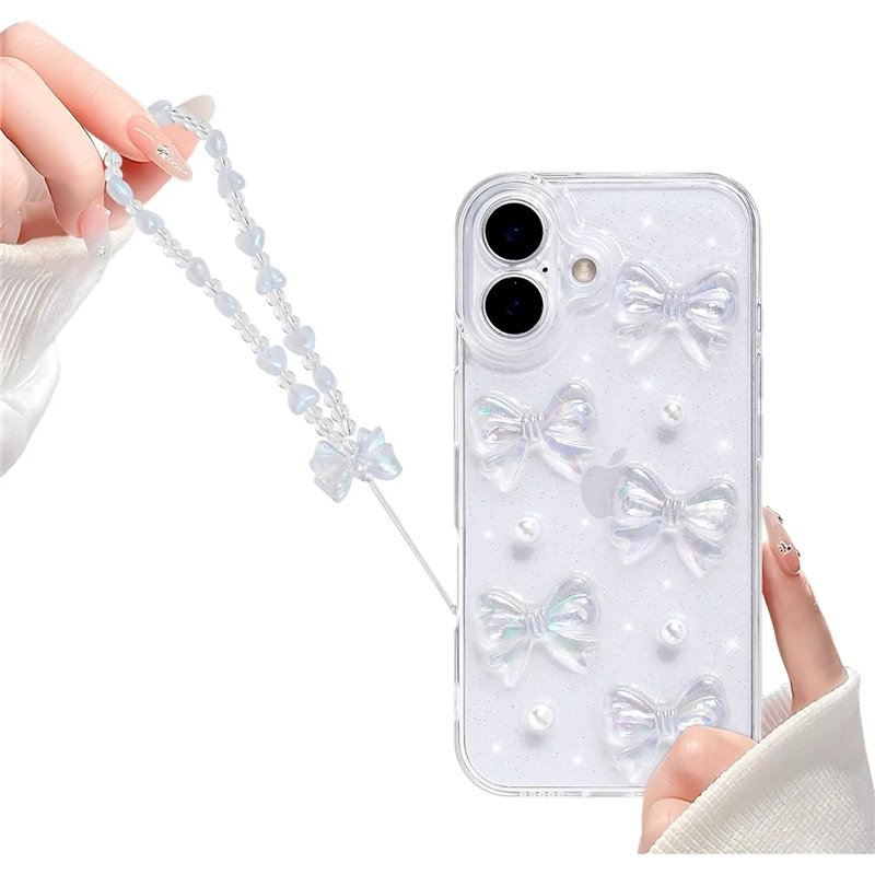 Funda transparente para iPhone 16