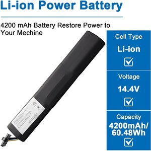 4200mAh Batería Compatible con Neato Botvac D3 D4