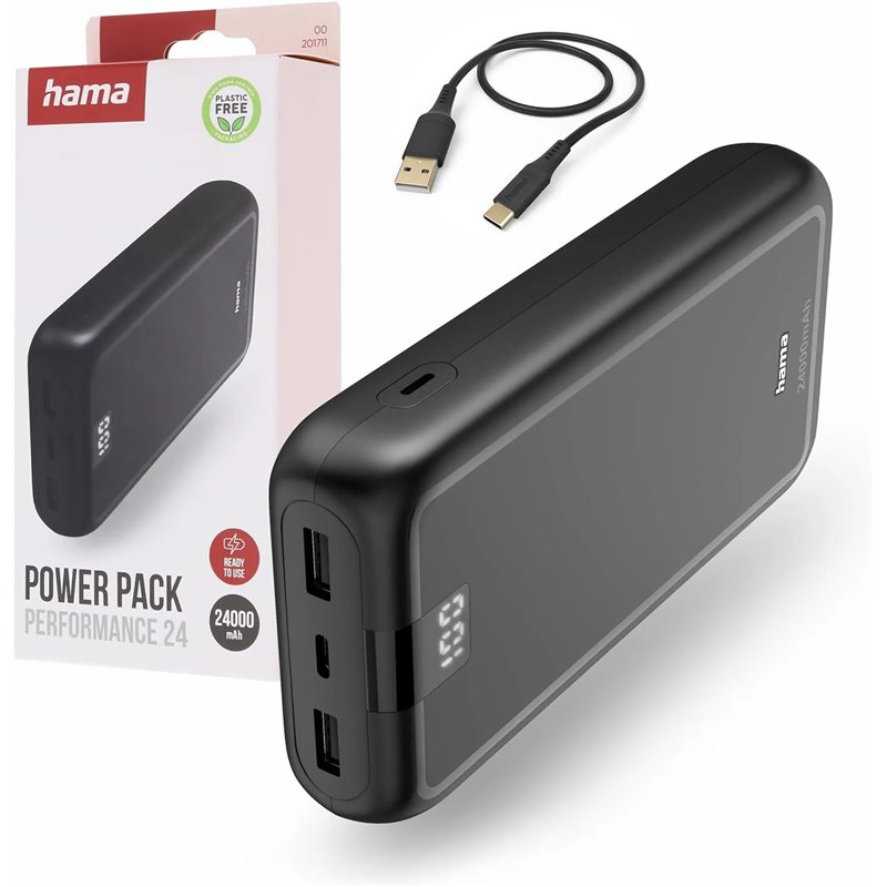 Hama | Power Pack Pack Perfomance-24 24.000 mAh