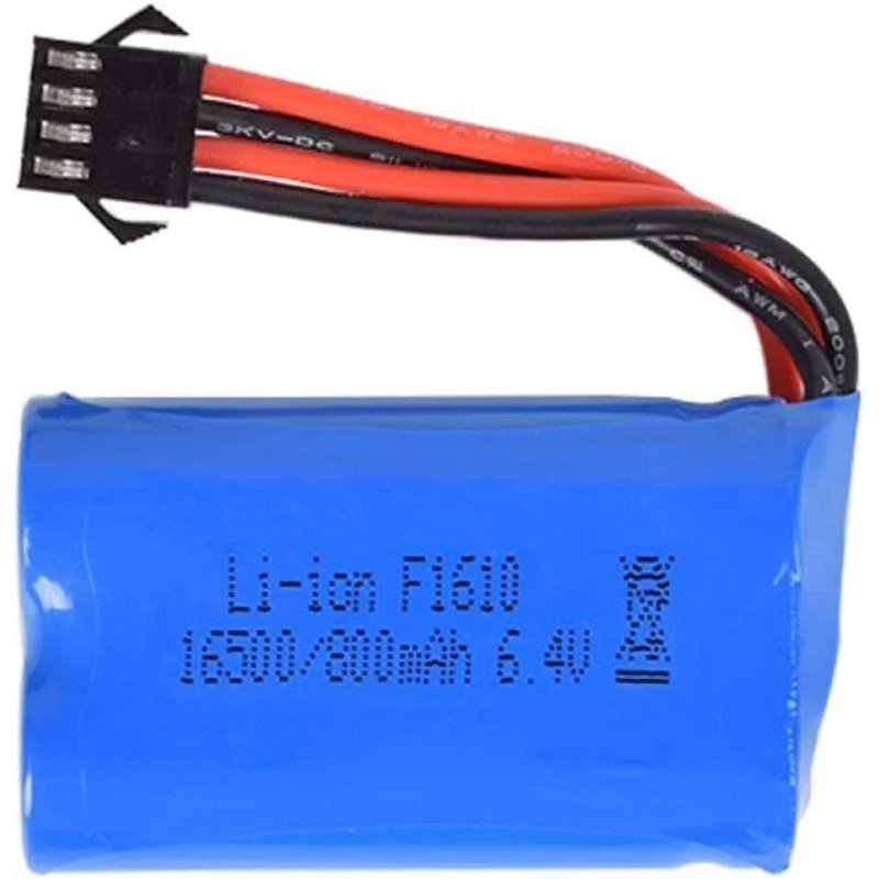 6.4v 800mah 15C 16500 Batería De Iones De Litio RC