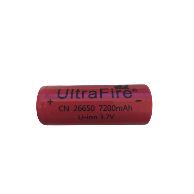 Bateria Ultrafire 26650 7200mAh Li-ion 3.7V
