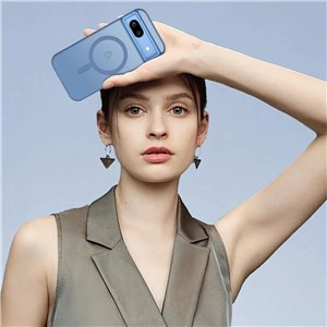 Funda magnética para Google Pixel 8a.Azul