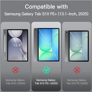 JETech Funda para Samsung Galaxy Tab S10 FE Plus/S