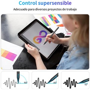 Lápiz para Apple iPad 2018-2025, 15Min Carga Rápida