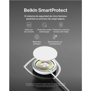 Belkin Cargador Inalámbrico Compatible con MagSafe