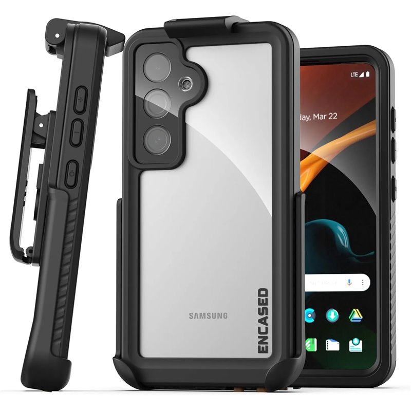 Funda impermeable para cinturón diseñada para Samsung Galaxy S24