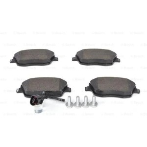 Bosch BP1015 - Pastillas de freno, Delantero - Calidad Bosch - Reducción de Ruido y Polvo - Certificación ECE-R90