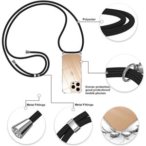 Funda para iPhone 16 Pro MAX con Cuerda