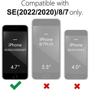 Funda Silicona para iPhone SE 2022/ SE 2020/8/ 7