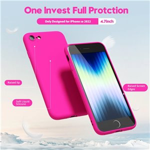 Funda Silicona para iPhone SE 2022/ SE 2020/8/ 7