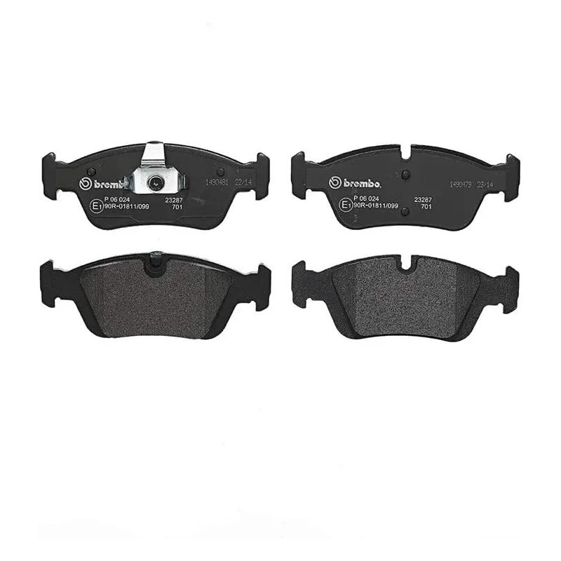Brembo P 06 024 Pastillas de Frenos, negro