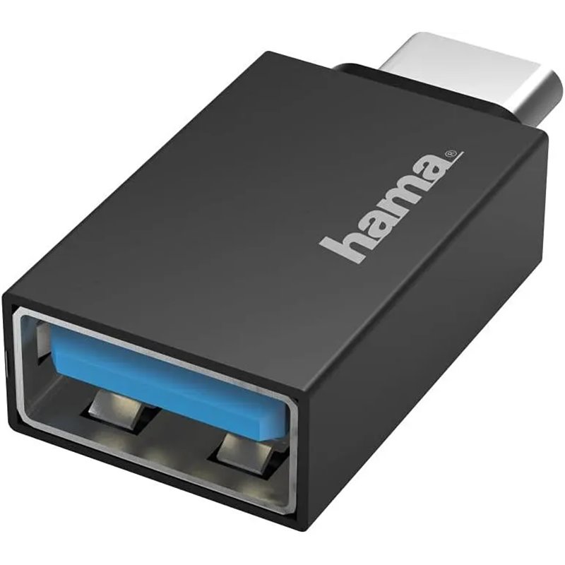 Hama.  Adaptador USB tipo C a USB A