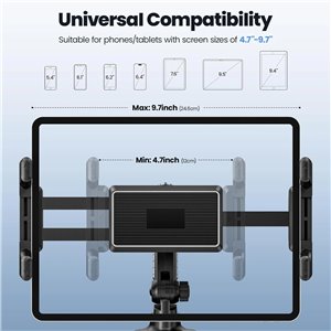 Soporte Tablet Coche para Salpicadero, Soporte iPa