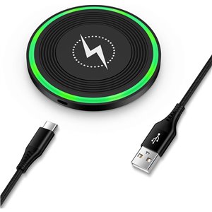 Cargador inalámbrico rápido 15 W