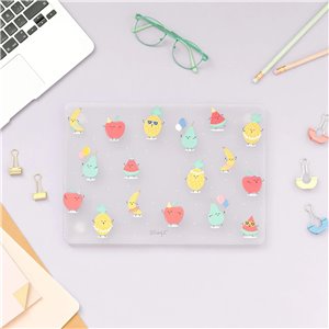 Funda Compatible Macbook Pro/Air 13,3" Pulgadas - WONDEE Mr Wonderful