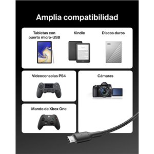 Belkin Eco Cable USB-C a Micro-USB de 1 m