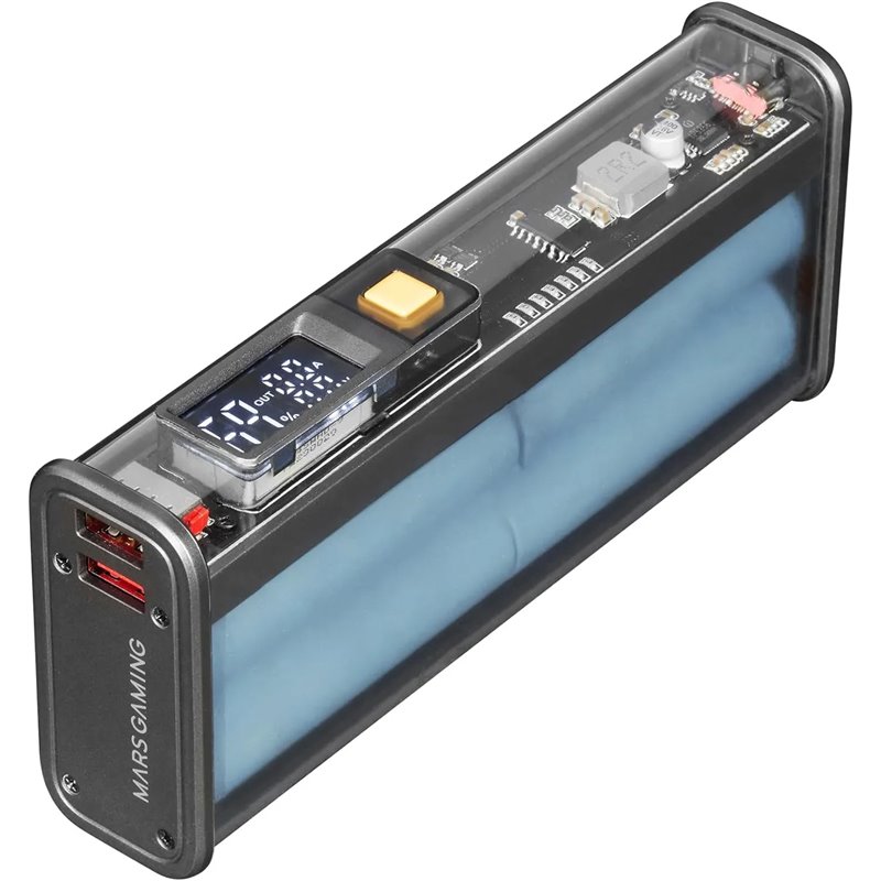 Mars Gaming MPK-20K, Power Bank 22.5W, Baterías Sa