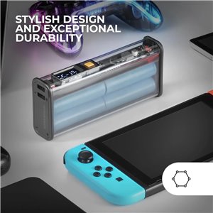 Mars Gaming MPK-20K, Power Bank 22.5W, Baterías Sa