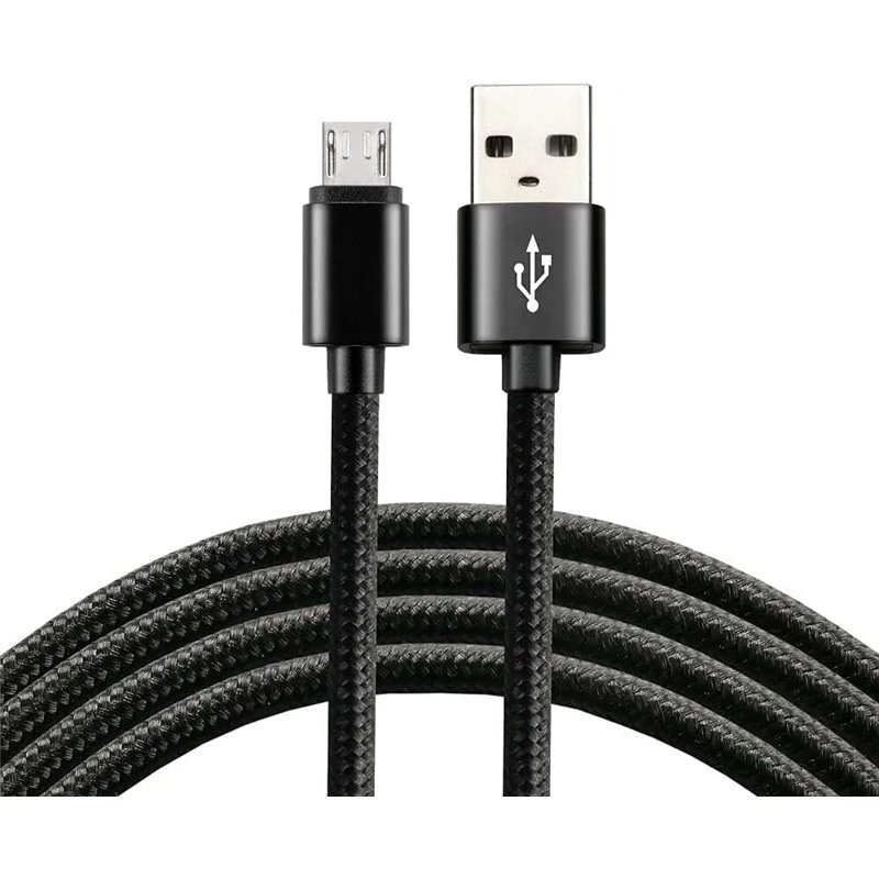 Everactive CBB-2MB - Cable de nailon micro USB