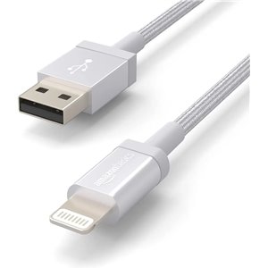 Cable USB-A a Lightning de nailon trenzado