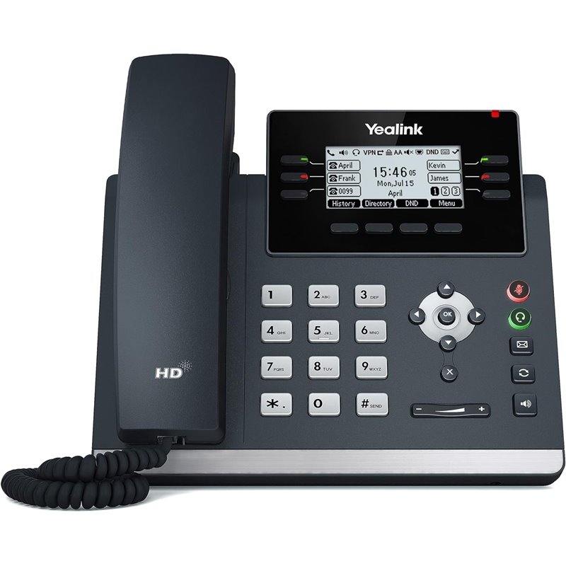 Yealink SIP-T42U PoE Business - Teléfono IP