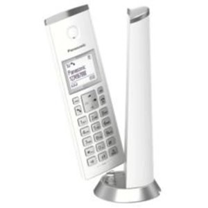 Panasonic KX-TGK212SPW Teléfono Inalámbrico Digital, Unidad Base y 2 Auriculares