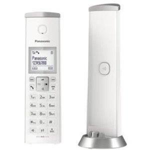 Panasonic KX-TGK212SPW Teléfono Inalámbrico Digital, Unidad Base y 2 Auriculares