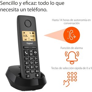 Gigaset Pure 120 - Teléfono inalámbrico DECT con f