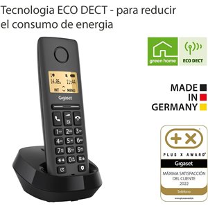 Gigaset Pure 120 - Teléfono inalámbrico DECT con f
