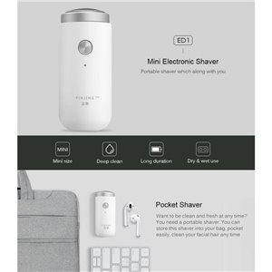Mini afeitadora PIN JING ED1