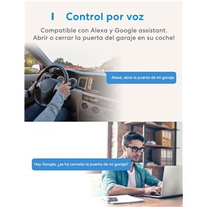 Meross MSG100 Abridor de Puertas de Garaje Inteligente