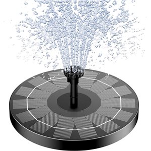 AISITIN 2,5 W Fuente Solar Jardin Exterior