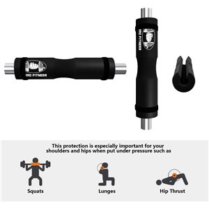 Almohadilla de protección ergonómica Avanzada para Cuello y Hombros para Sentadillas