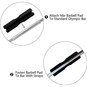 Almohadilla de protección ergonómica Avanzada para Cuello y Hombros para Sentadillas