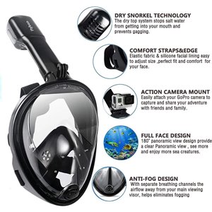 Máscara de Snorkel de Buceo