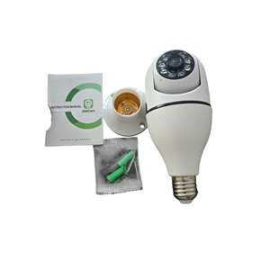Cámara de vigilancia con bombilla 1080P 360 ° WiFi