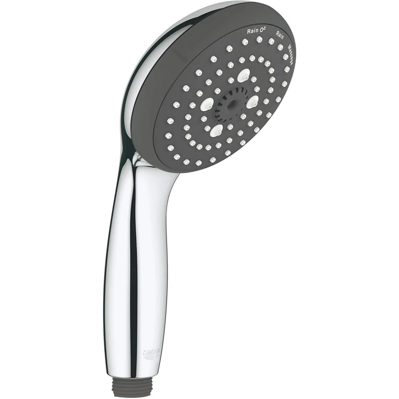 GROHE Vitalio Start 100 26031000 - Cabezal de ducha de mano con 3 funciones