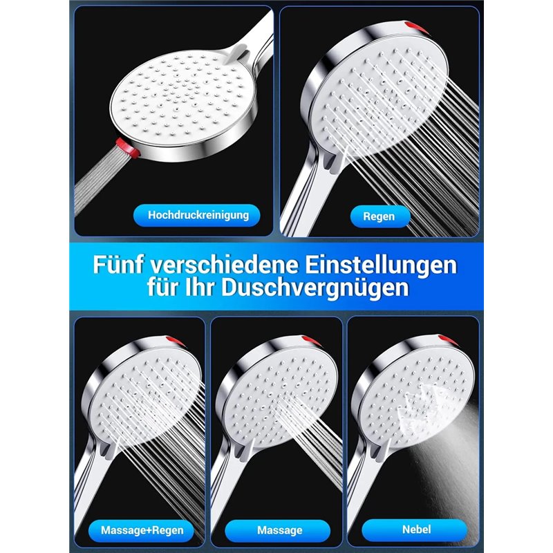 Alcachofa de Ducha Alta Presion Srewohs