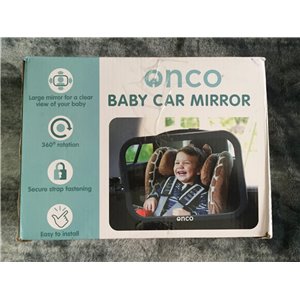 Onco Espejo Coche Bebé Asiento Trasero