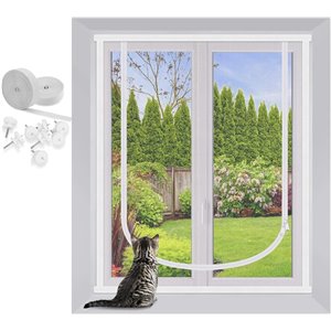 Pantalla para ventana de gato, protección para mascotas de 110 X 150 CM