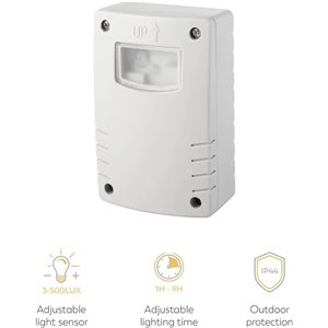 Garza - Detector Crepuscular Regulable para exterior